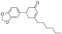 CAS#: 119-89-1, 5-(1,3-Benzodioxol-5-Yl)-3-Hexylcyclohex-2-En-1-One