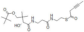 CAS#: 119072-37-6， 3-Pentynoyl-S-Pantetheine-11-Pivalate