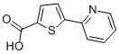 structure of CAS# 119082-97-2, 5-(2-Pyridinyl)-2-Thiophenecarboxylic Acid;5-(PYRIDIN-2-YL)THIOPHENE-2-CARBOXYLIC ACID;5-(Pyridin-2-Yl)-Thiophen-2-Carboxylic Acid;5-Pyrid-2-Ylthiophene-2-Carboxylice  Acid