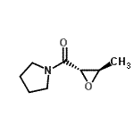 CAS#: 119163-32-5， [(2S,3R)-3-Methyl-2-Oxiranyl](1-Pyrrolidinyl)Methanone