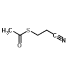 CAS#: 119174-33-3， S-(2-Cyanoethyl) Ethanethioate