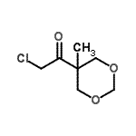 CAS#: 119185-91-0， 2-Chloro-1-(5-Methyl-1,3-Dioxan-5-Yl)Ethanone