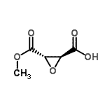 CAS#: 119240-65-2， (2S,3S)-3-(Methoxycarbonyl)-2-Oxiranecarboxylic Acid