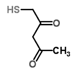 CAS#: 119275-06-8， 1-Sulfanyl-2,4-Pentanedione