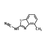 CAS#: 119283-90-8， (4-Methyl-1,3-Benzothiazol-2-Yl)Cyanamide