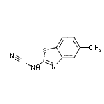 CAS#: 119283-91-9， (5-Methyl-1,3-Benzothiazol-2-Yl)Cyanamide