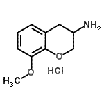 CAS#: 119284-79-6， 8-Methoxy-3-Chromanamine Hydrochloride (1:1)