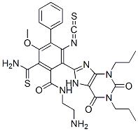 CAS#: 119305-41-8， 1,3-Dipropyl-8-(Isothiocyanatophenyl(Aminothiocarbonyl-(2-Aminoethylaminocarbonyl-(4-Methyloxy(Phenyl)))))Xanthine