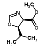 CAS#: 119395-11-8， Methyl (4R,5R)-5-Isopropyl-4,5-Dihydro-1,3-Oxazole-4-Carboxylate
