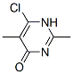 structure of CAS# 1194-73-6, 6-Chloro-2,5-Dimethyl-1H-Pyrimidin-4-One;Nsc40595