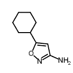 CAS#: 119409-94-8， 5-Cyclohexyl-1,2-Oxazol-3-Amine