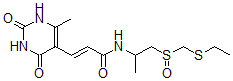 CAS#: 119410-38-7， (E)-N-[1-(Ethylsulfanylmethylsulfinyl)Propan-2-Yl]-3-(4-Methyl-2,6-Dioxo-3H-Pyrimidin-5-Yl)Prop-2-Enamide