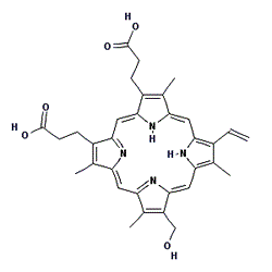 CAS#: 119431-30-0， 2-Vinyl-4-Hydroxymethyldeuteroporphyrin