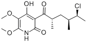 CAS#: 119509-25-0， 3-[(2S,4S,5S)-5-Chloro-2,4-Dimethylhexanoyl]-2-Hydroxy-5,6-Dimethoxy-1H-Pyridin-4-One