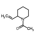 CAS#: 119554-68-6， 1-(2-Vinyl-1-Piperidinyl)Ethanone