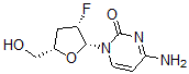 CAS#: 119555-47-4， 1-(2,3-Dideoxy-2-Fluoropentofuranosyl)Cytosine