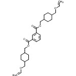 CAS#: 119581-93-0， Bis({4-[(Vinyloxy)Methyl]Cyclohexyl}Methyl) Isophthalate