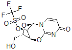 CAS#: 119637-71-7， 2'-Trifluoromethane sulfonate-2,3'-anhydro-1-(beta-D-xylofuranosyl)uracil