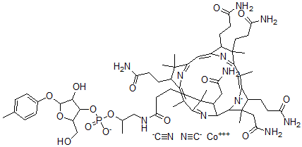 CAS#: 119637-75-1， 4-Cresolylcobamide