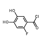 CAS#: 119735-23-8， 2-Fluoro-4,5-Dihydroxybenzoyl Chloride