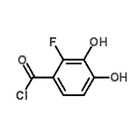 CAS#: 119735-25-0， 2-Fluoro-3,4-Dihydroxybenzoyl Chloride
