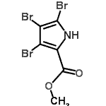 CAS#: 1198-67-0， Methyl 3,4,5-Tribromo-1H-Pyrrole-2-Carboxylate