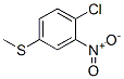 structure of CAS# 1199-36-6, 1-Chloro-4-Methylsulfanyl-2-Nitrobenzene;1-Chloro-4-Methylsulfanyl-2-Nitro-Benzene;1-Chloro-4-(Methylthio)-2-Nitrobenzene;1-Chloro-4-(Methylthio)-2-Nitro-Benzene