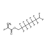 CAS#: 119986-76-4， 2,2,3,3,4,4,5,5,6,6,7,7-Dodecafluoroheptyl 2-Fluoroacrylate
