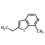 CAS#: 120010-04-0， 2-Ethyl-7-Methylthieno[2,3-c]Pyridine