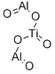 structure of CAS# 12004-39-6, Aluminum Titanate;Dialuminium Titanium Pentaoxide;Aluminum Titanate