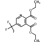 CAS#: 120083-60-5， Diethyl 5-(Trifluoromethyl)-2,3-Pyridinedicarboxylate
