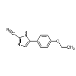 CAS#: 120118-42-5， 4-(4-Ethoxyphenyl)-1H-Imidazole-2-Carbonitrile