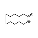 structure of CAS# 1202-71-7, Azacyclododecan-2-One;Azacyclododecan-2-one
