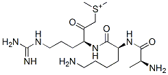 CAS#: 120218-56-6， [(3S)-3-[[(2S)-6-Amino-1-[[(2S)-2-Aminopropanoyl]Amino]-1-Oxohexan-2-Yl]Amino]-6-(Diaminomethylideneamino)-2-Oxohexyl]-Dimethylsulfanium