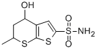 CAS#: 120298-37-5， 5,6-Dihydro-4-Hydroxy-6-Methyl-4H-Thieno[2,3-b]Thiopyran-2-Sulfonamide