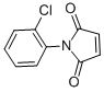 structure of CAS# 1203-24-3, 1-(2-Chlorophenyl)-1H-Pyrrole-2,5-Dione;1-(2-Chlorophenyl)-3-Pyrroline-2,5-Quinone;N-(2-Chlorophenyl)-Maleimide;1-(2-Chlorophenyl)-1H-Pyrrole-2,5-Dione