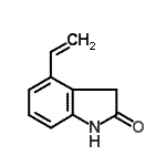 CAS#: 120427-93-2， 4-Vinyl-1,3-Dihydro-2H-Indol-2-One