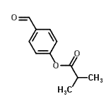 CAS#: 120464-79-1， 4-Formylphenyl 2-Methylpropanoate