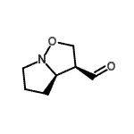 CAS#: 120529-83-1， (3S,3aR)-Hexahydropyrrolo[1,2-b][1,2]Oxazole-3-Carbaldehyde