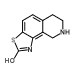 CAS#: 120546-71-6， 6,7,8,9-Tetrahydro[1,3]Thiazolo[5,4-h]Isoquinolin-2-Ol