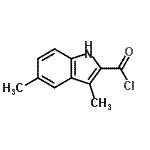 CAS#: 120608-02-8， 3,5-Dimethyl-1H-Indole-2-Carbonyl Chloride