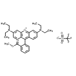 CAS#: 120611-30-5， 3,6-Bis(Diethylamino)-9-[2-(Methoxycarbonyl)Phenyl]Xanthenium Trifluoromethanesulfonate