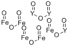 structure of CAS# 12063-56-8, Iron Yttrium Oxide;Ferric;Oxygen(-2) Anion;Yttrium(+3) Cation;Iron Yttrium Oxide (Fe5y3o12)
