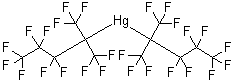 CAS#: 120674-92-2， Bis[1,1,1,3,3,4,4,5,5,5-Decafluoro-2-(Trifluoromethyl)-2-Pentanyl]Mercury