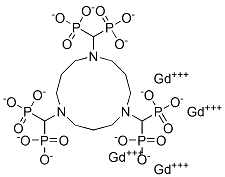 CAS#: 120691-20-5， Gadolinium 1,5,9-triazacyclododecane-N,N',N''-tris(methylenephosphonic acid)