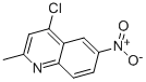 structure of CAS# 1207-81-4, 4-Chloro-2-Methyl-6-Nitroquinoline;4-Chloro-2-Methyl-6-Nitro-Quinoline;Ux00002258;Zinc02171927