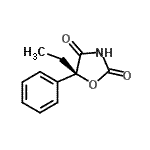 CAS#: 120710-28-3， (5R)-5-Ethyl-5-Phenyl-1,3-Oxazolidine-2,4-Dione