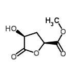 CAS#: 120742-29-2， Methyl (2S,4S)-4-Hydroxy-5-Oxotetrahydro-2-Furancarboxylate