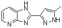 CAS#: 120800-21-7， 2-(5-Methyl-1H-Pyrazol-3-Yl)-1H-Imidazo[4,5-b]Pyridine