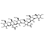 CAS#: 120864-60-0， (1S,5R)-5-Ethylpentopyranosyl-(1->3)-2-acetamido-2-deoxy-beta-D-threo-hexopyranosyl-(1->3)-(5R)-5-ethyl-alpha-L-glycero-pentopyranosyl-(1->4)-2-acetamido-2-deoxy-beta-D-erythro-hexopyranosyl-(1->3)-beta-D-threo-hexopyranosyl-(1->4)-D-erythro-hexopyranose